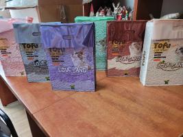 BIODEGRADOWALNY ŻWIREK PREMIUM! Tofu, wchłanialność 600%.