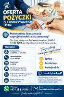 OFERTA POŻYCZKI – DLA OSÓB PRYWATNYCH I FIRM