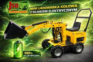 Elektryczna E Ładowarka E Koparka NOWE 2026 | Prosto od Producenta JSB MINI