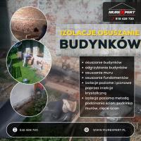 Profesjonalne osuszanie ścian i izolacja pozioma | MurExpert ŚLĄSK/ MAŁOPOLSKA