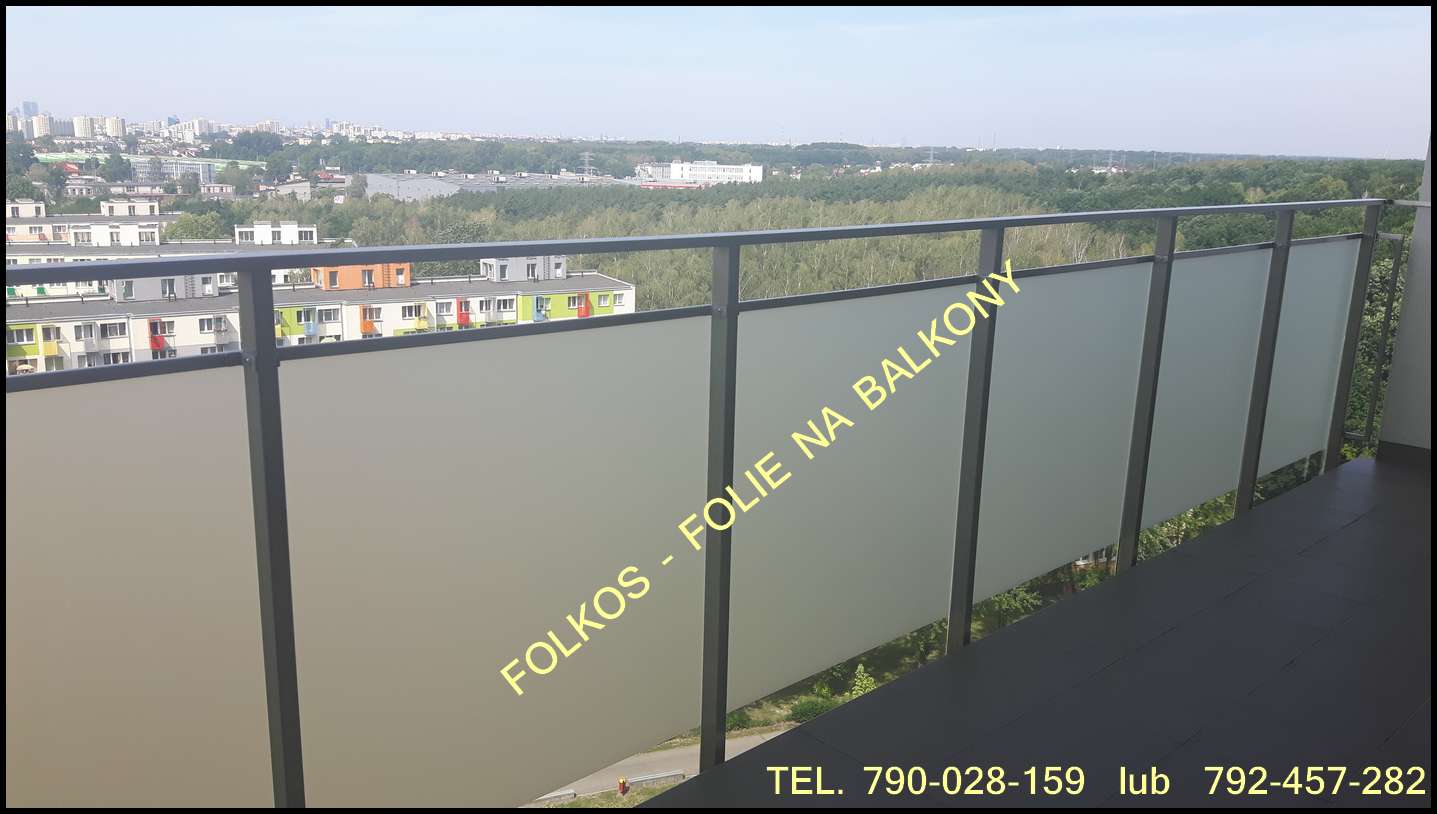 Folie na balkon Warszawa -Oklejamy balkony Prystora, Dzieci Warszawy, Popularna, Skoroszewska folia na balkon