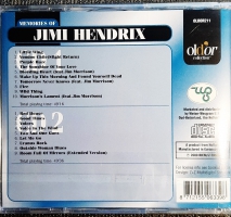 Polecam Znakomity Album 2X CD -JIMI HENDRIX - Album Memories Jimi Hendrix CD