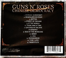 Polecam Album CD Zespołu  GUNS N ROSES -  Album Chinese Democracy CD