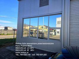 Folia przeciwsłoneczna zew. Silver 20 Xtra SR -redukcja IR 86%, redukcja UV 99%, VLT 16%- przyciemnianie szyb Warszawa