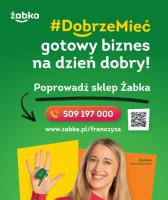 Poprowadź swój sklep Żabka w Miłkowie