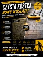 Mycie/Czyszczenie ciśnieniowe/Piaskowanie kostki brukowej Kielce i okolice