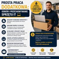Prosta praca dodatkowa: odbiór i przechowywanie sprzętu IT