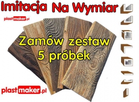 Lamele styropianowe drewnopodobne sufitowe i maskownice imitacja drewna  3d Na Wymiar