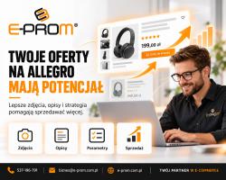 Sprzedaż na Allegro, Empik Marketplace, Erli i innych marketplace'ach. Kompleksowa obsługa E-Commerce