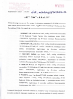 Pozwolenie na budowę , Akt Notarialny, Wypis z Rejestru Gruntów