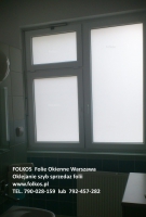 Oklejamy okno w łazience- Folkos folie matowe na okna łazienkowe 100% prywatości  -OKlejamy