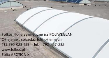 Folie przeciwsłoneczne zewnętrzne na świetliki dachowe - folie ograniczające nagrzewanie pomieszczeń -Folkos folie okienne