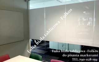 Folie na szklane sciany biurowe -oklejamy biura Warszawa