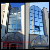 Folie przeciwsłoneczne na okna Warszawa -folia z filtrem UV i IR - Przyciemnianie szyb w domu, mieszkaniu, biurze.....Folkos