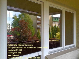 Oklejamy balkony  Łomianki -Folie na szklane szyby balkonowe - folie na okna, drzwi, witryny, ścianki biurowe OKlejanie