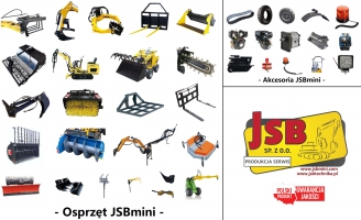 MINI ŁADOWARKA KOŁOWA PRZEGUBOWA / ŁAMANA MS-L116KN JSB - PRODUCENT MINIMASZYN, MOBILNY SERWIS MASZYN BUDOWLANYCH, CZĘŚCI