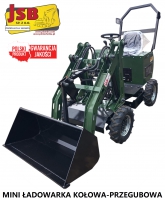MINI ŁADOWARKA KOŁOWA PRZEGUBOWA / ŁAMANA MS-L116KN JSB - PRODUCENT MINIMASZYN, MOBILNY SERWIS MASZYN BUDOWLANYCH, CZĘŚCI