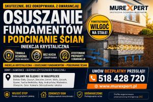 Drenaż opaskowy i odwodnienie terenu - odkopanie fundamentów, izolacje pionowe