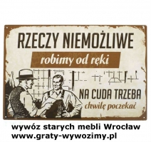 Likwidacja mieszkań Wrocław.Opróżnianie piwnic.Wywóz,utylizacja starych mebli.
