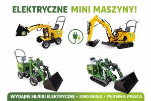 Elektryczna E Ładowarka E Koparka NOWE 2026 | Prosto od Producenta JSB MINI