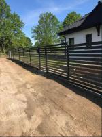 Ogrodzenie nowoczesne OBIS - Ogrodzenie frontowe / palisada STYROBUD FINI 500x200x200 Murek Dostawa