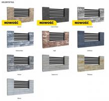 Ogrodzenie Frontowe Nowoczesne Minimalistyczne, Murek betonowy Bloczek ogrodzeniowy STYROBUD FINI 500x200x200mm