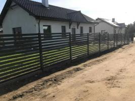Ogrodzenie frontowe palisada / ogrodzenie nowoczesne od producenta OBIS dostawa cała Polska