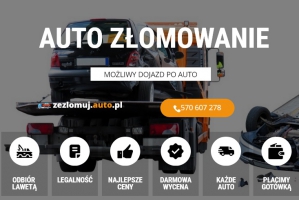 Auto Złomowanie/Kasacja pojazdów/Gotówka DOJAZD DO KLIENTA Śląsk,Małopolska,Opolskie