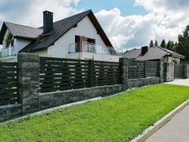 Murek betonowy STYROBUD FINI 500x200x200mm Bloczek ogrodzeniowy Modułowy pustak Nowoczesne Ogrodzenie