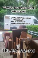 Wywóz,utylizacja starych mebli Wrocław.Opróżnianie mieszkań.
