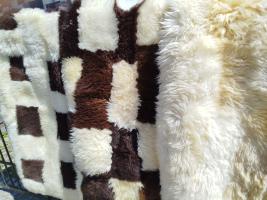 Patchwork z naturalnych skór owczych–design klasy Premium