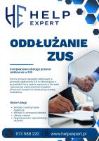 ODDŁUŻANIE ZUS POMOC PRAWNA WNIOSKI UZASADNIENIA REPREZENTACJA HELPEXPERT