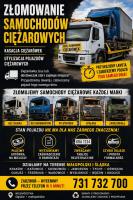 Złomowanie ciężarówek i busów | Skup pojazdów ciężarowych | Kasacja dostawczaków Śląsk i Małopolska